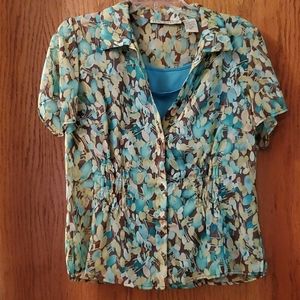 Requirements 2-piece top and skirt